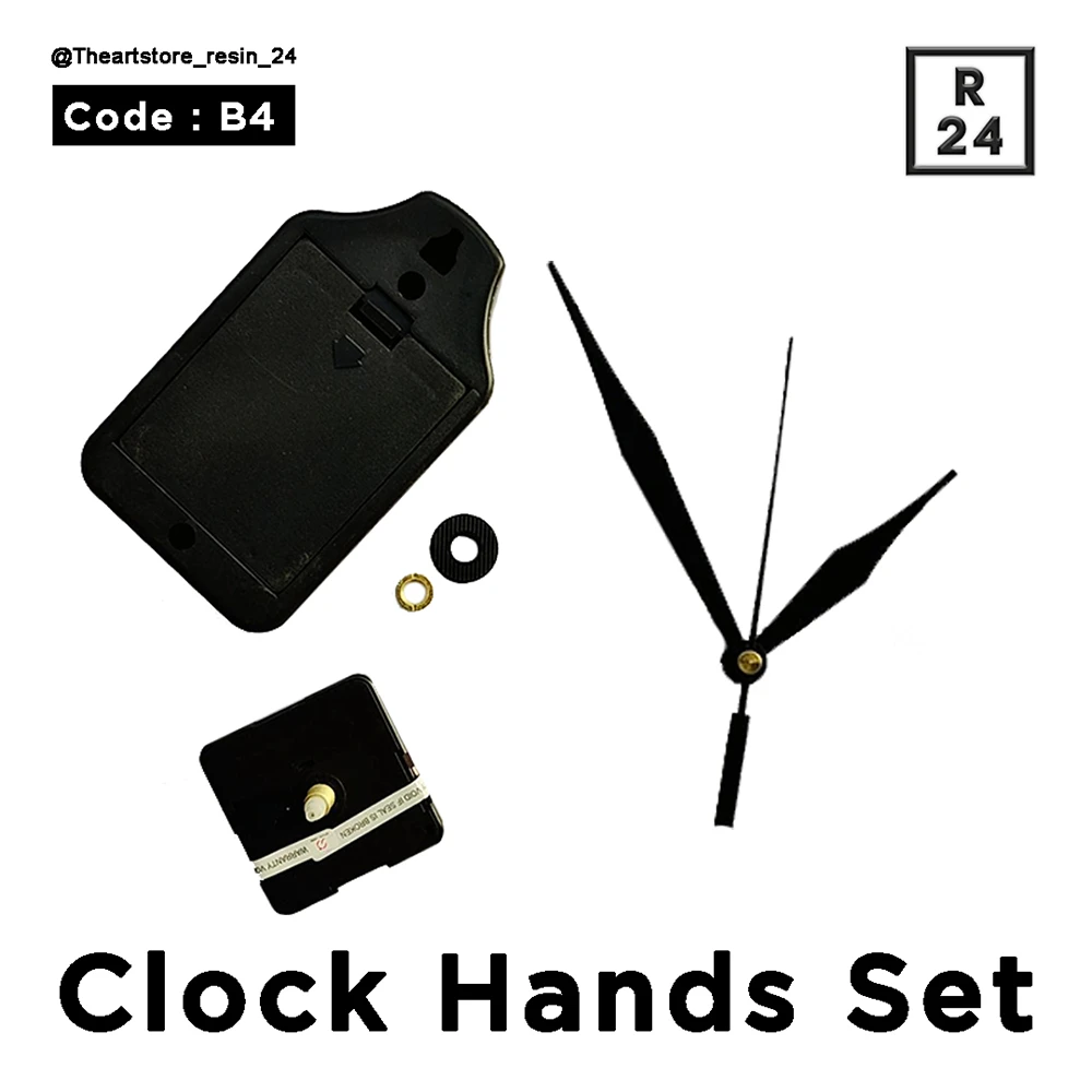 clock Hands Set B4 - Resin24