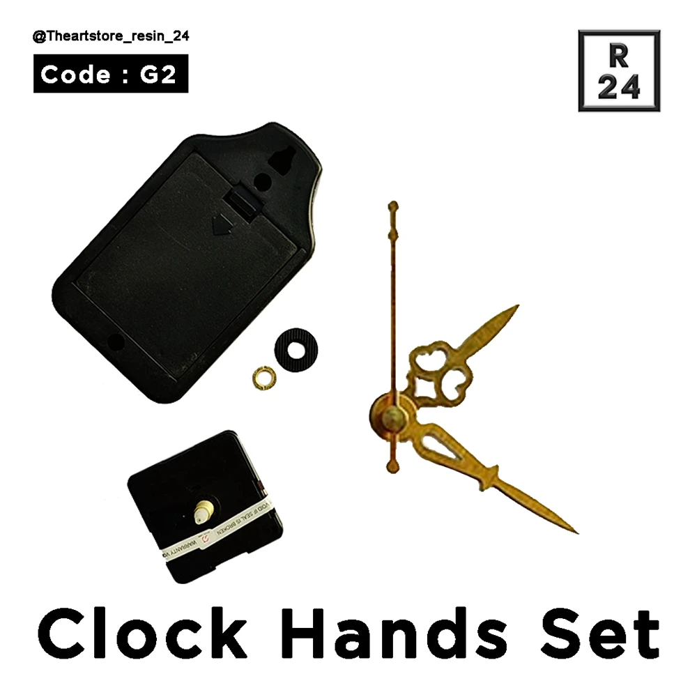clock Hands Set G2 - Resin24