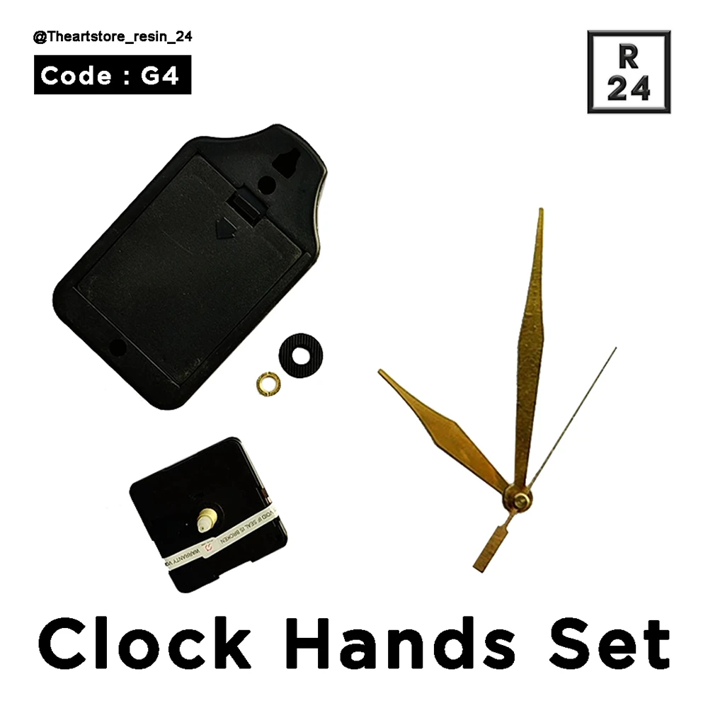 clock Hands Set G4 - Resin24