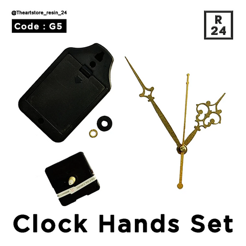 clock Hands Set G5 - Resin24