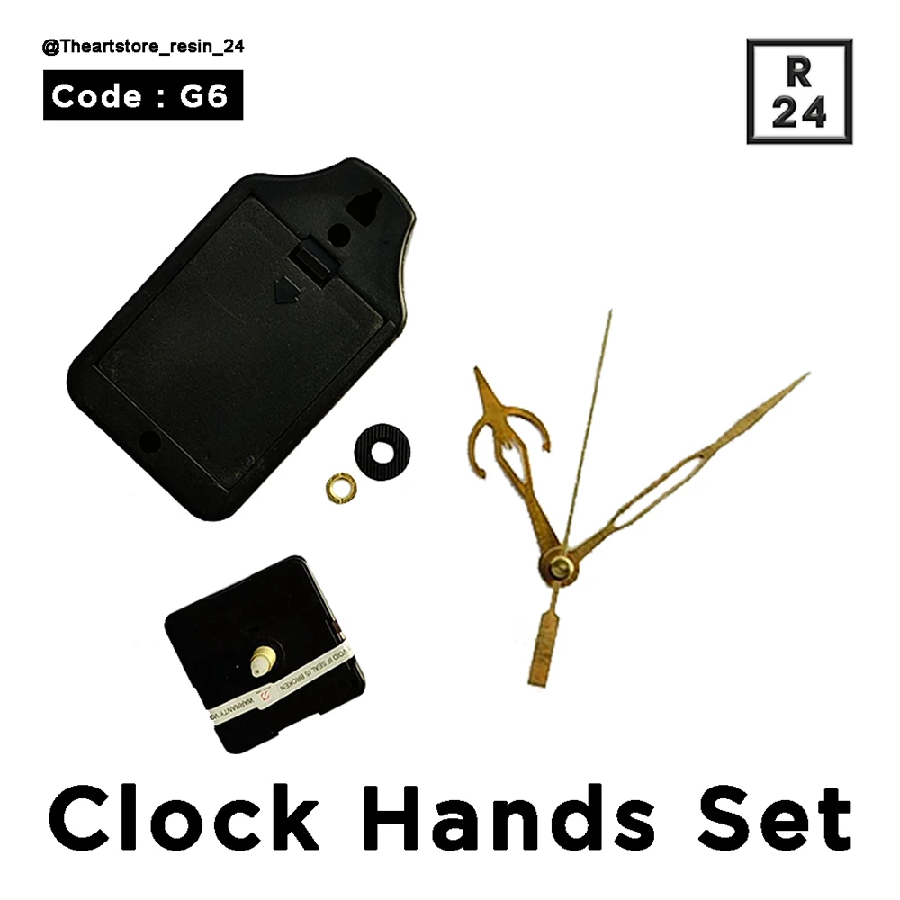 clock Hands Set G6 - Resin24
