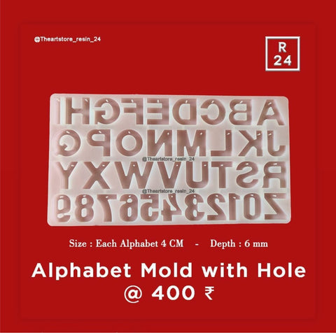 Alphabet Mold - Resin24